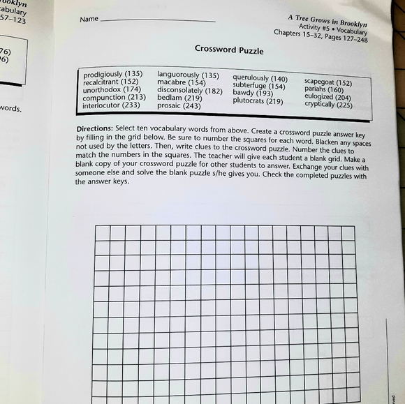 A Tree Grows in Brooklyn Happy homeschooler set - Picture 7 of 7